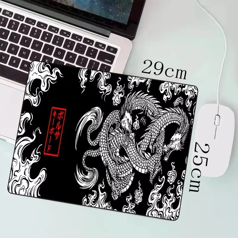 Japanese Dragon Gaming Mousepad Speed Desk Mat Anime Theme Keyboard Gamer Mouse Pad for Esports